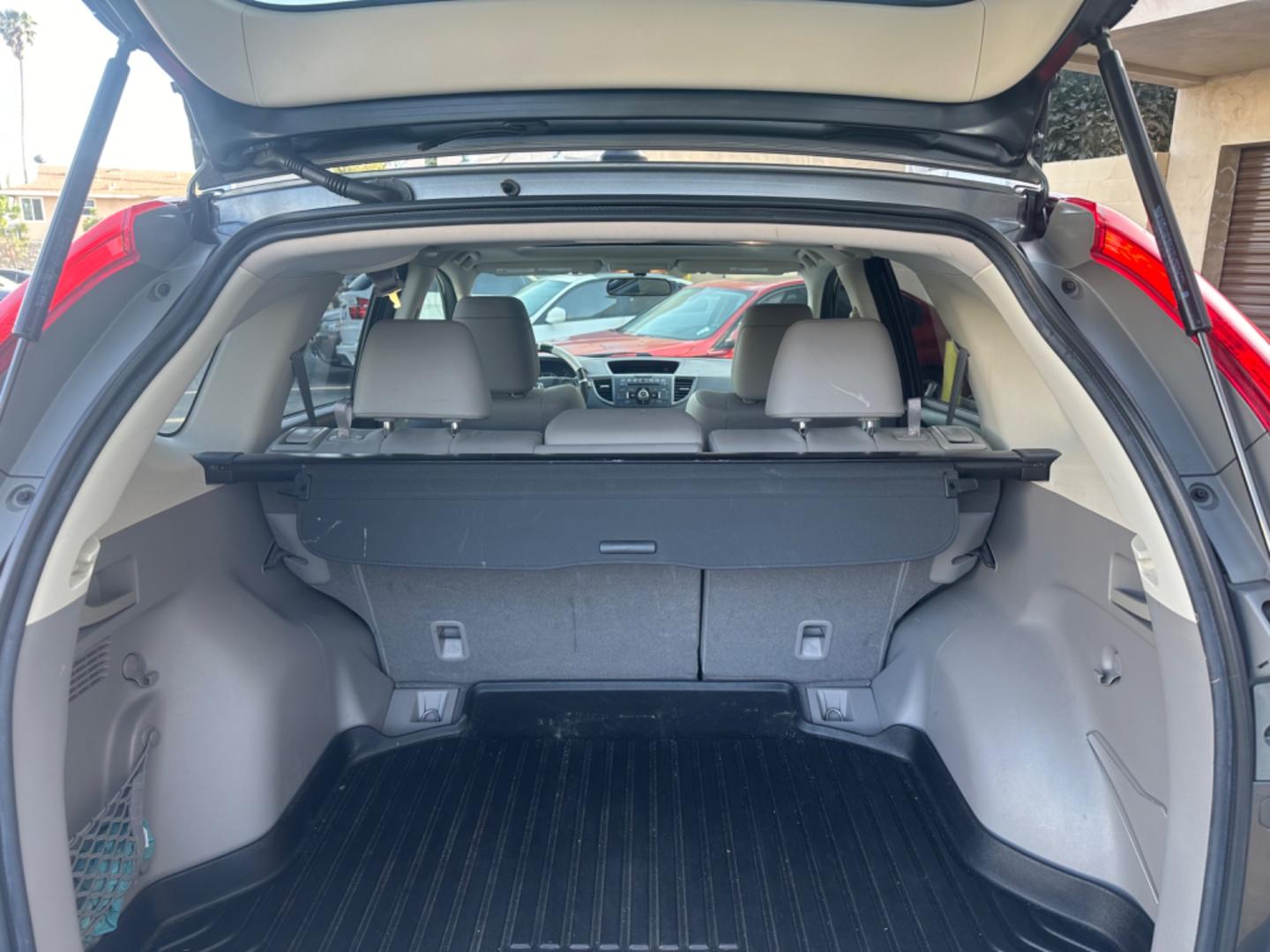 2012 Grey /Gray Honda CR-V EX-L 2WD 5-Speed AT (JHLRM3H78CC) with an 2.4L L4 DOHC 16V engine, 5-Speed Automatic transmission, located at 30 S. Berkeley Avenue, Pasadena, CA, 91107, (626) 248-7567, 34.145447, -118.109398 - Moon-roof! Leather seats! This 2012 Honda CR-V EX-L 2WD 5-Speed AT looks and drives good. - Photo#18